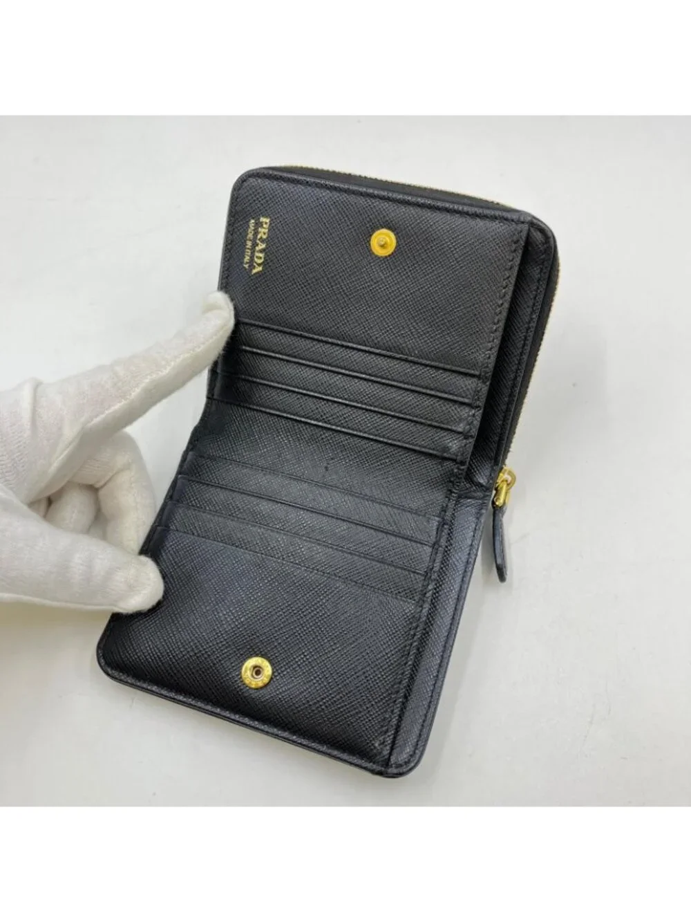 Prada Bifold Wallet Black